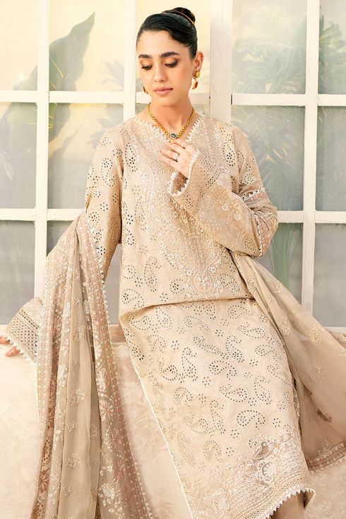 AIK Atelier Embroidered Lawn 3 Piece Suit LOOK 02 A