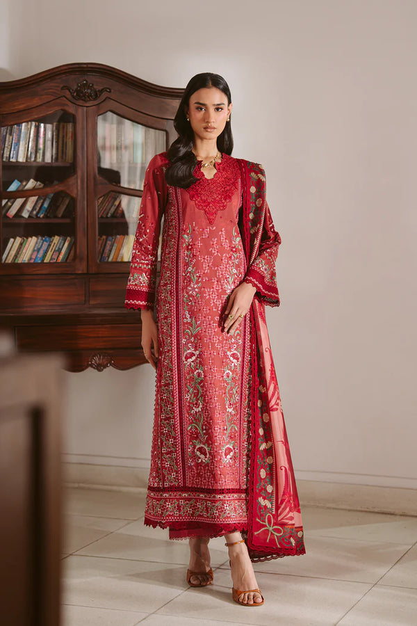 Ayzel Embroidered Lawn 3PC Suit Valora
