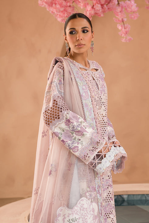 Afrozeh Lawn 3 Piece suit Honeysuckle