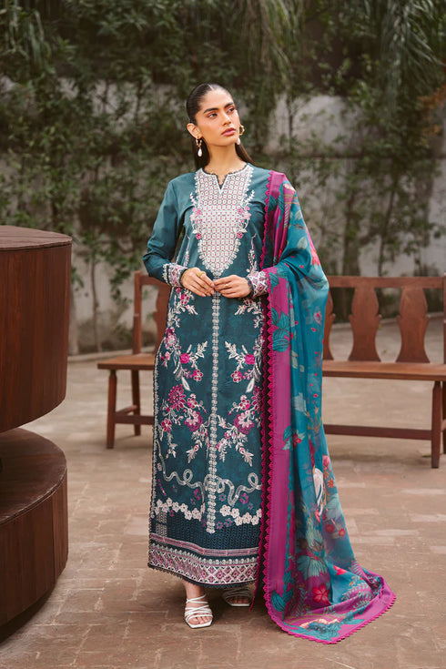 Ayzel Embroidered Lawn 3PC Suit Zenvia