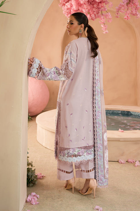 Afrozeh Lawn 3 Piece suit Honeysuckle