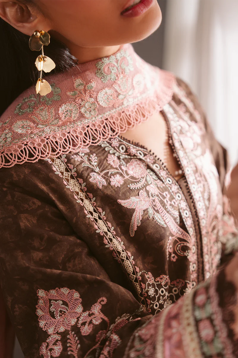 Ayzel Embroidered Lawn 3PC Suit Selune