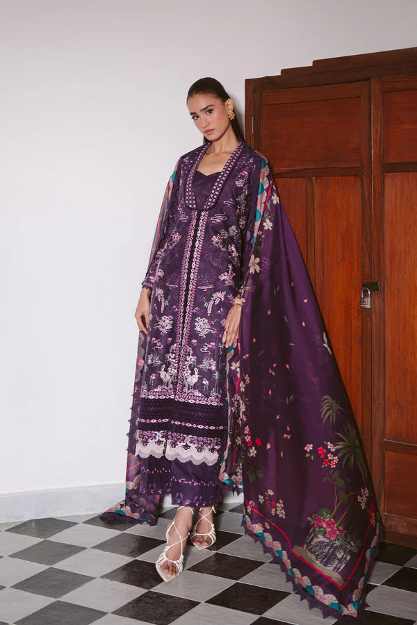 Ayzel Embroidered Lawn 3PC Suit Isalune
