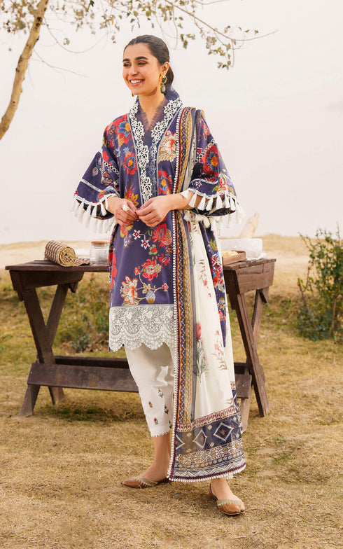 Asifa Nabeel Digital printed Lawn 3 Piece suit ALORA-U141M003