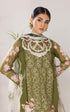 Asifa Nabeel Embroidered Lawn 3 Piece suit OLIVE ALV-10