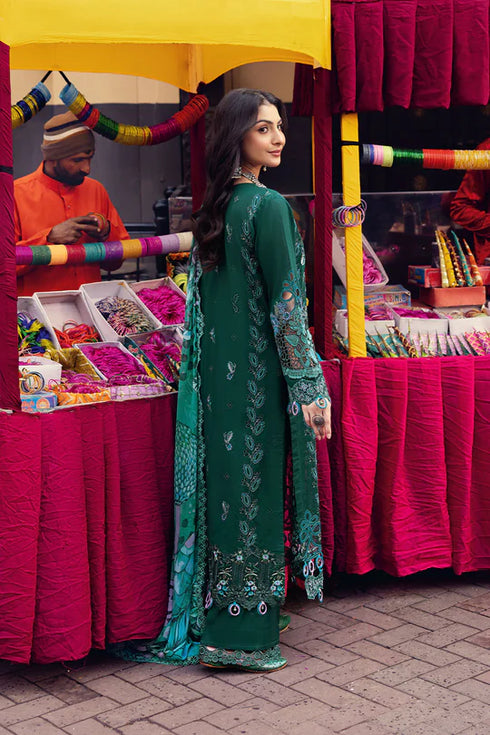 Ramsha Embroidered Lawn 3 Piece suit Z-1107