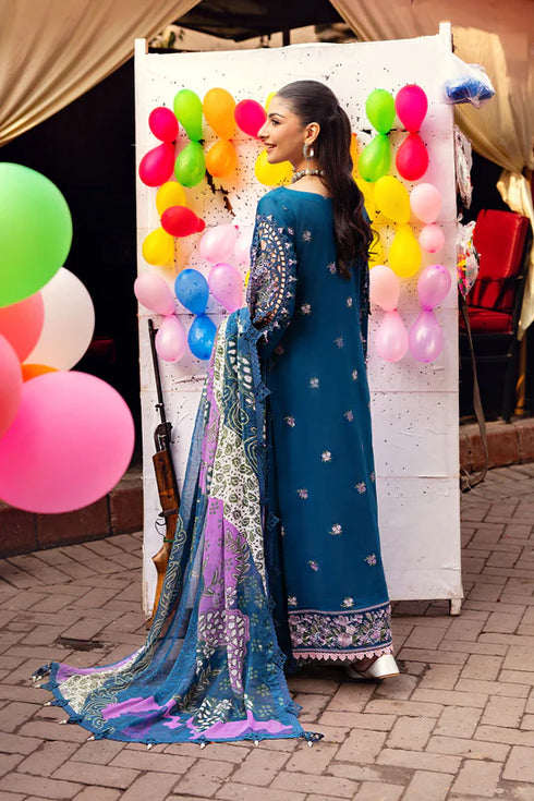 Ramsha Embroidered Lawn 3 Piece suit Z-1105