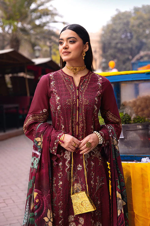 Ramsha Embroidered Lawn 3 Piece suit Z-1104