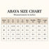 Women’s Abaya Maxi Dress with Tie Cuffs and Concealed Zip