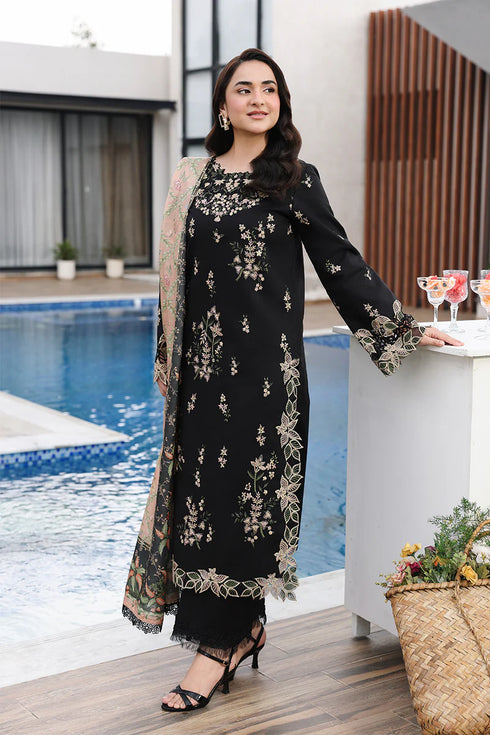 Rang Rasiya Embroidered Lawn suit Afsaneh