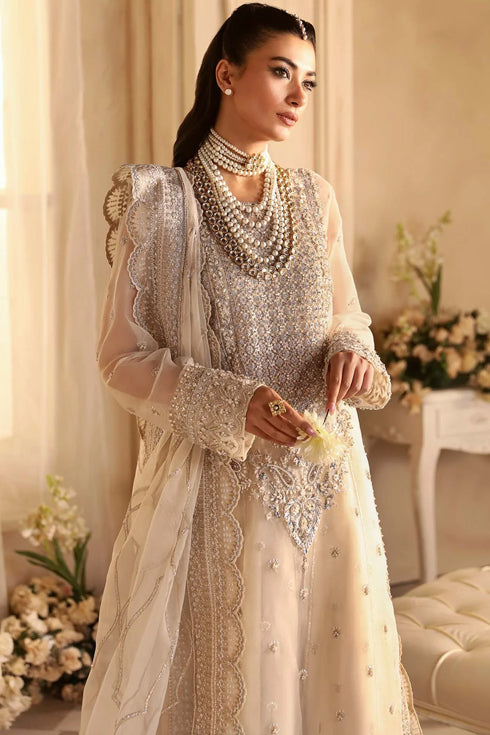 Akbar Aslam Organza 3 Piece Suit Azucena