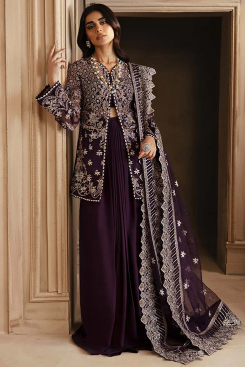 Akbar Aslam Organza 3 Piece Suit Elowen