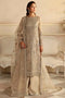 Akbar Aslam Organza 3 Piece Suit Nacar