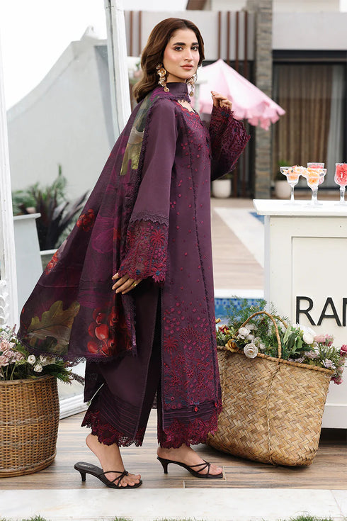 Rang Rasiya Embroidered Lawn suit Arezou