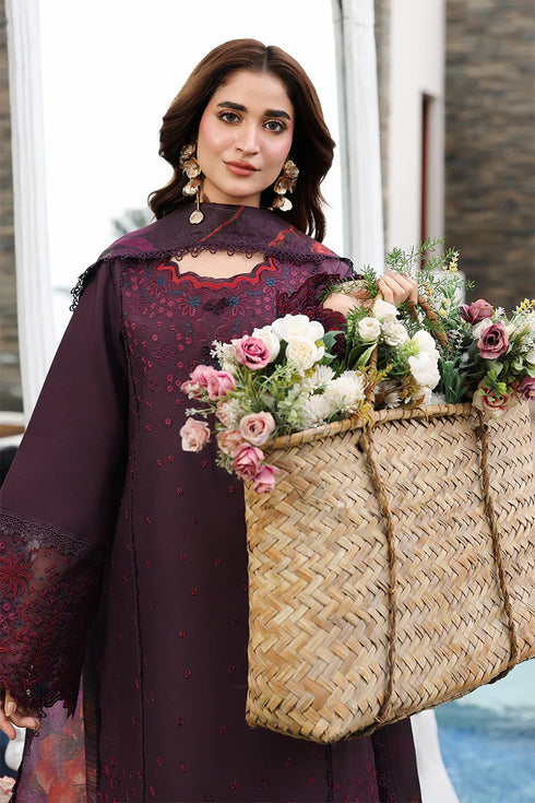 Rang Rasiya Embroidered Lawn suit Arezou