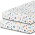 Cot Bed Sheets Super Soft Breathable Polycotton Fitted Sheet - White