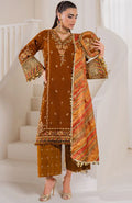 Baroque Velvet 3 Piece Suit UF-761