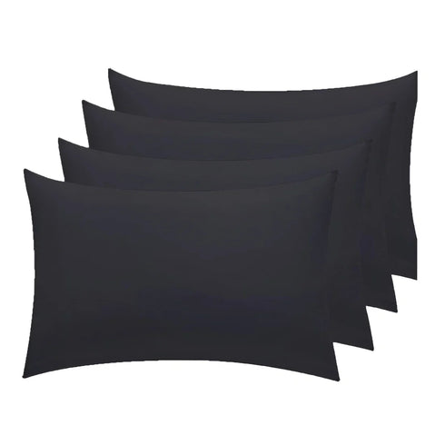 Pillow Cases Pack of 4 | Brushed Cotton | 50x75 cm