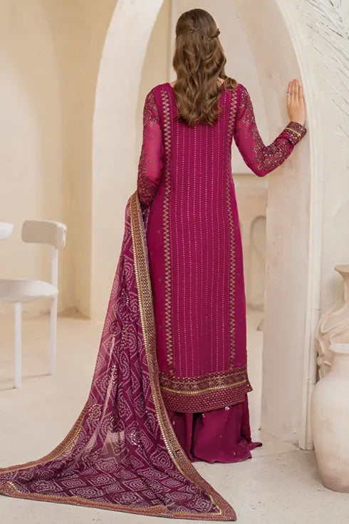 Iznik Chiffon 3 Piece Suit CC-45