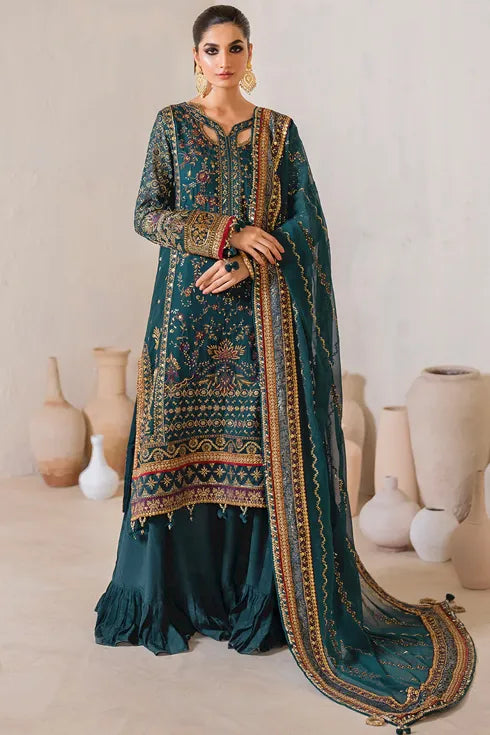 Iznik Chiffon 3 Piece Suit CC-46