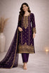 Baba Posh Embroidered Chiffon 3PC Suit BP-14