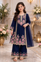 Baba Posh Girls Embroidered chiffon 3PC Suit BPG-02