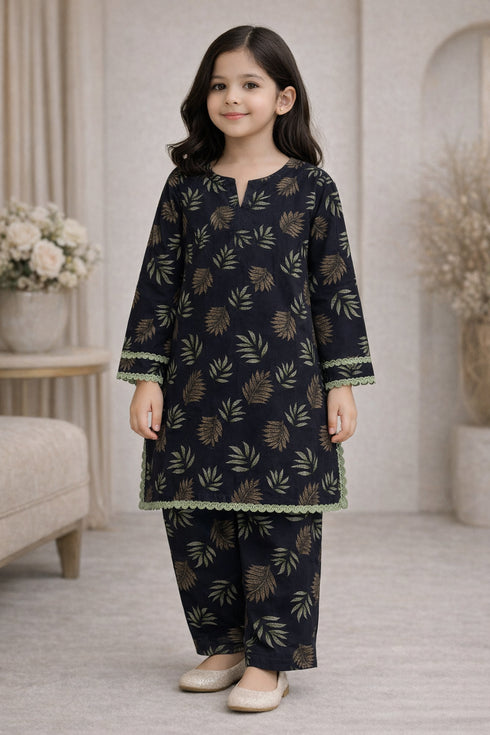 Girls Printed Marina 2PC Suit EN-01