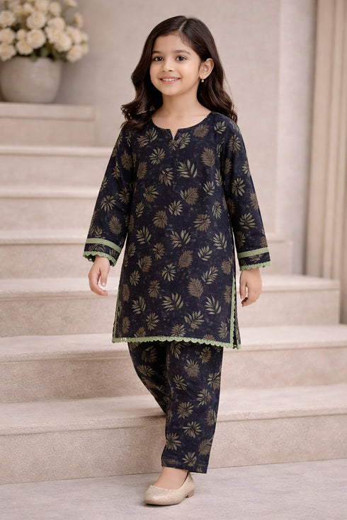 Girls Printed Marina 2PC Suit EN-01