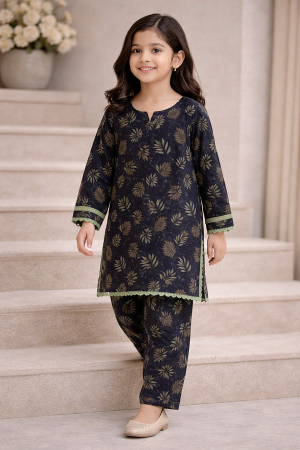 Girls Printed Marina 2PC Suit EN-01