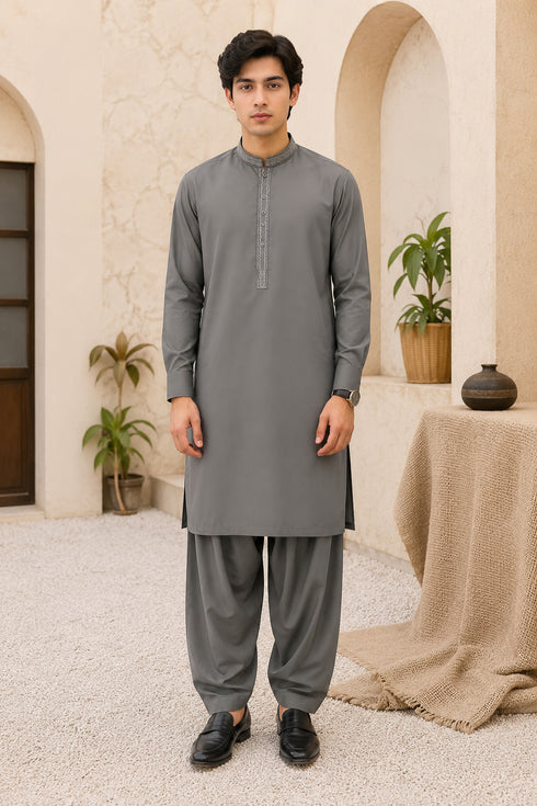 Mens 2PC Wash & Wear Shalwar Kameez ST-04