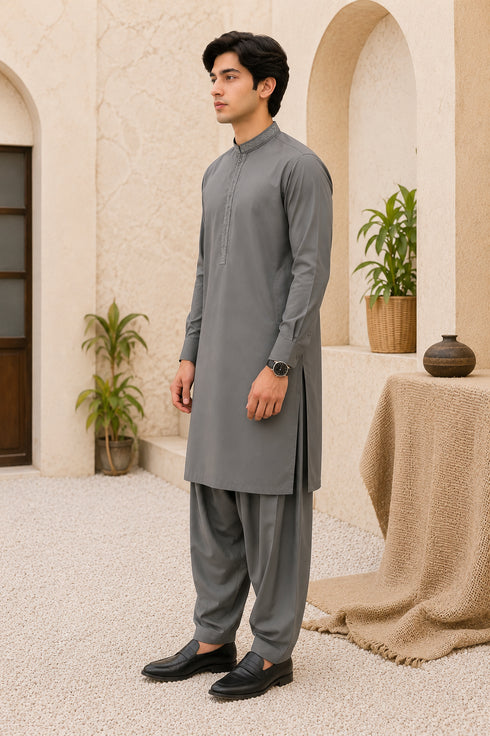 Mens 2PC Wash & Wear Shalwar Kameez ST-04