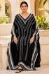 Miss Lavish London Women’s Plus Size Kaftan Dress – Batwing Beach Cover-Up for Summer Holidays