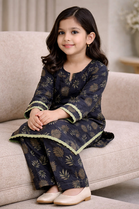 Girls Printed Marina 2PC Suit EN-01