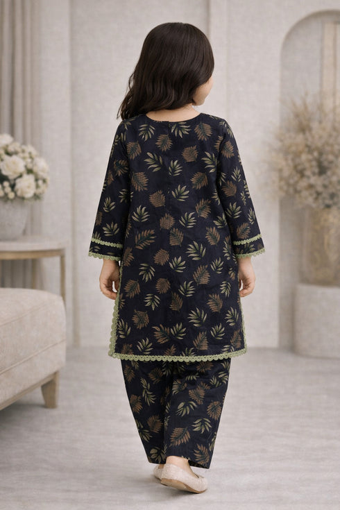 Girls Printed Marina 2PC Suit EN-01
