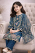 Girls Digital Printed Silk 3PC Suit SMG-02