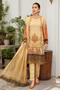 Simrans Digital Printed Grip Silk 3 Piece Suit - GSK 23