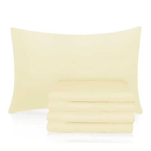 Pillow Cases Pack of 4 | Brushed Microfibre | 50x75 cm