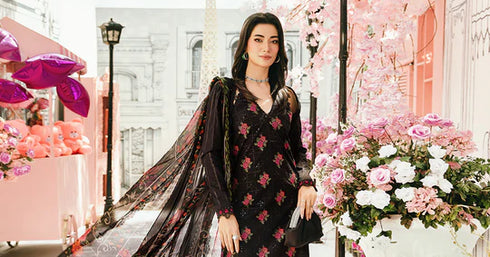 Maria B Printed Lawn Suit MPT-2601-B