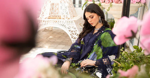 Maria B Printed Lawn Suit MPT-2602-B