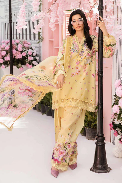 Maria B Printed Lawn Suit MPT-2603-A