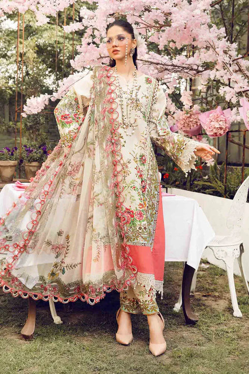 Maria B Printed Lawn Suit MPT-2605-A