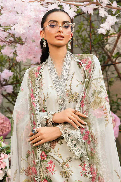 Maria B Printed Lawn Suit MPT-2605-B