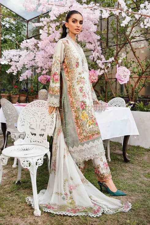 Maria B Printed Lawn Suit MPT-2605-B