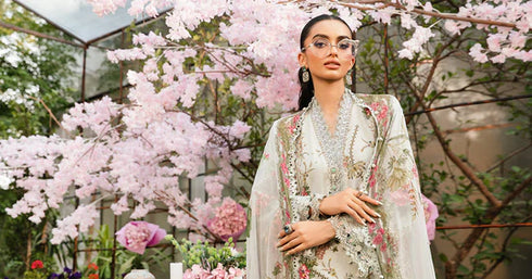 Maria B Printed Lawn Suit MPT-2605-B
