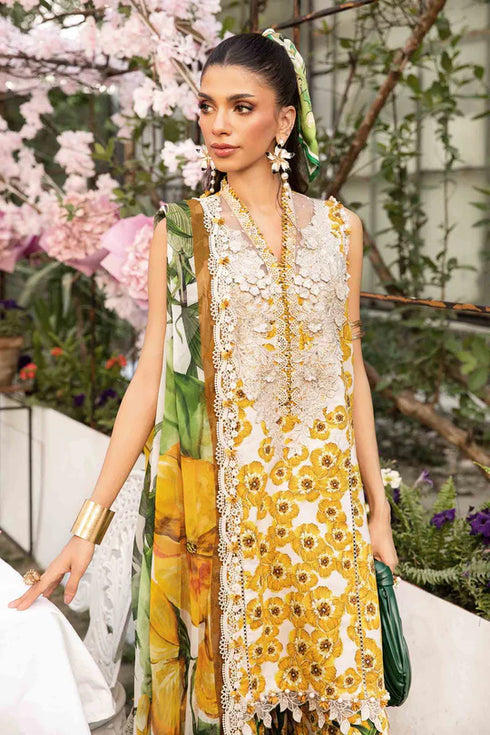 Maria B Printed Lawn Suit MPT-2606-A