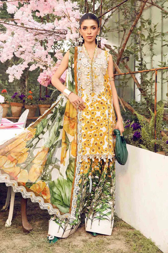 Maria B Printed Lawn Suit MPT-2606-A