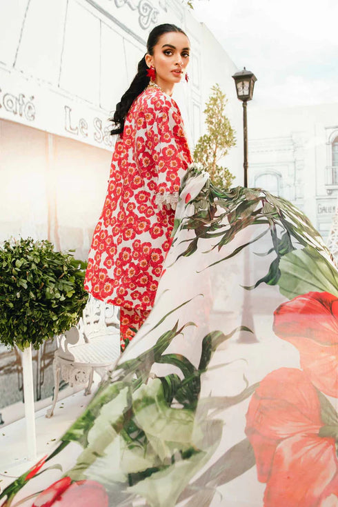 Maria B Printed Lawn Suit MPT-2606-B