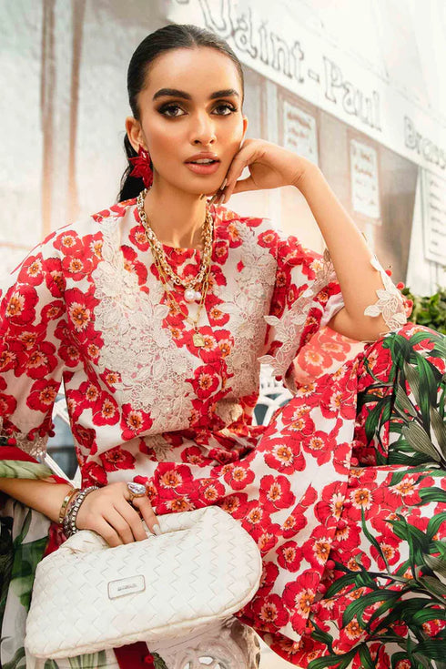 Maria B Printed Lawn Suit MPT-2606-B