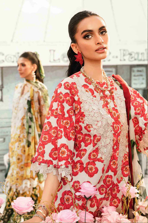 Maria B Printed Lawn Suit MPT-2606-B