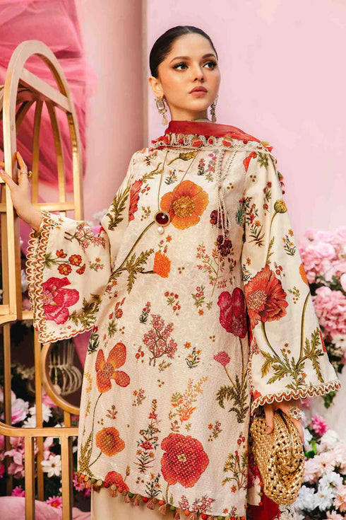 Maria B Printed Lawn Suit MPT-2607-A